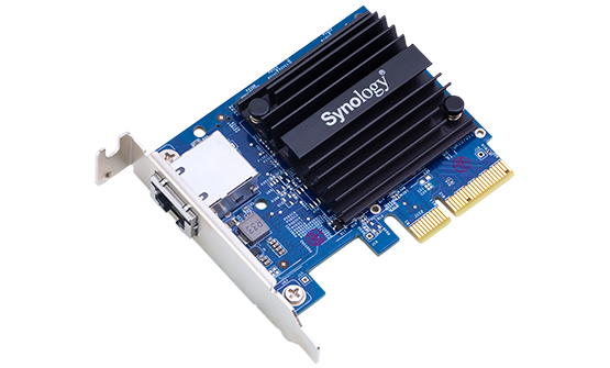 Synology - E10G18-T1 Single Port 10Gb RJ45 PCIe Network Interface Card - PCIe 3.0 x4