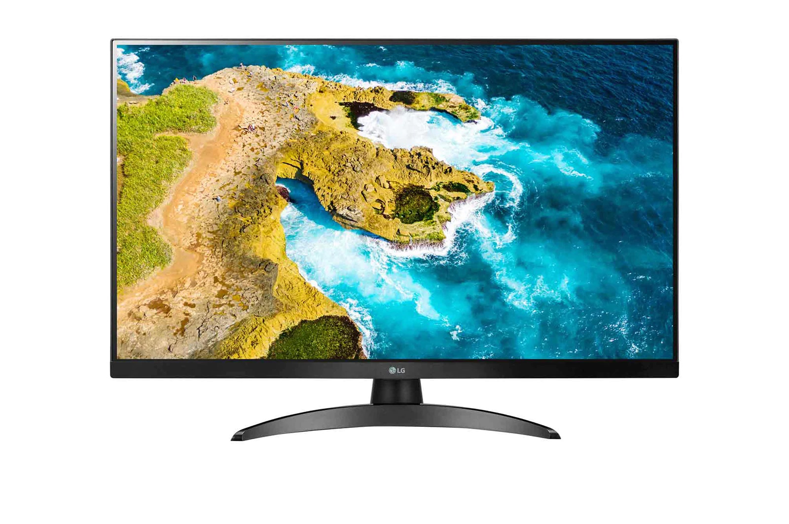 LG - Monitor - 27TQ615S-PZ - 27 " - IPS - FHD - 16:9 - 60 Hz - 14 ms - 1920 x 1080 - 250 cd/m² - HDMI ports quantity 2 - Black - Warranty 24 month(s)