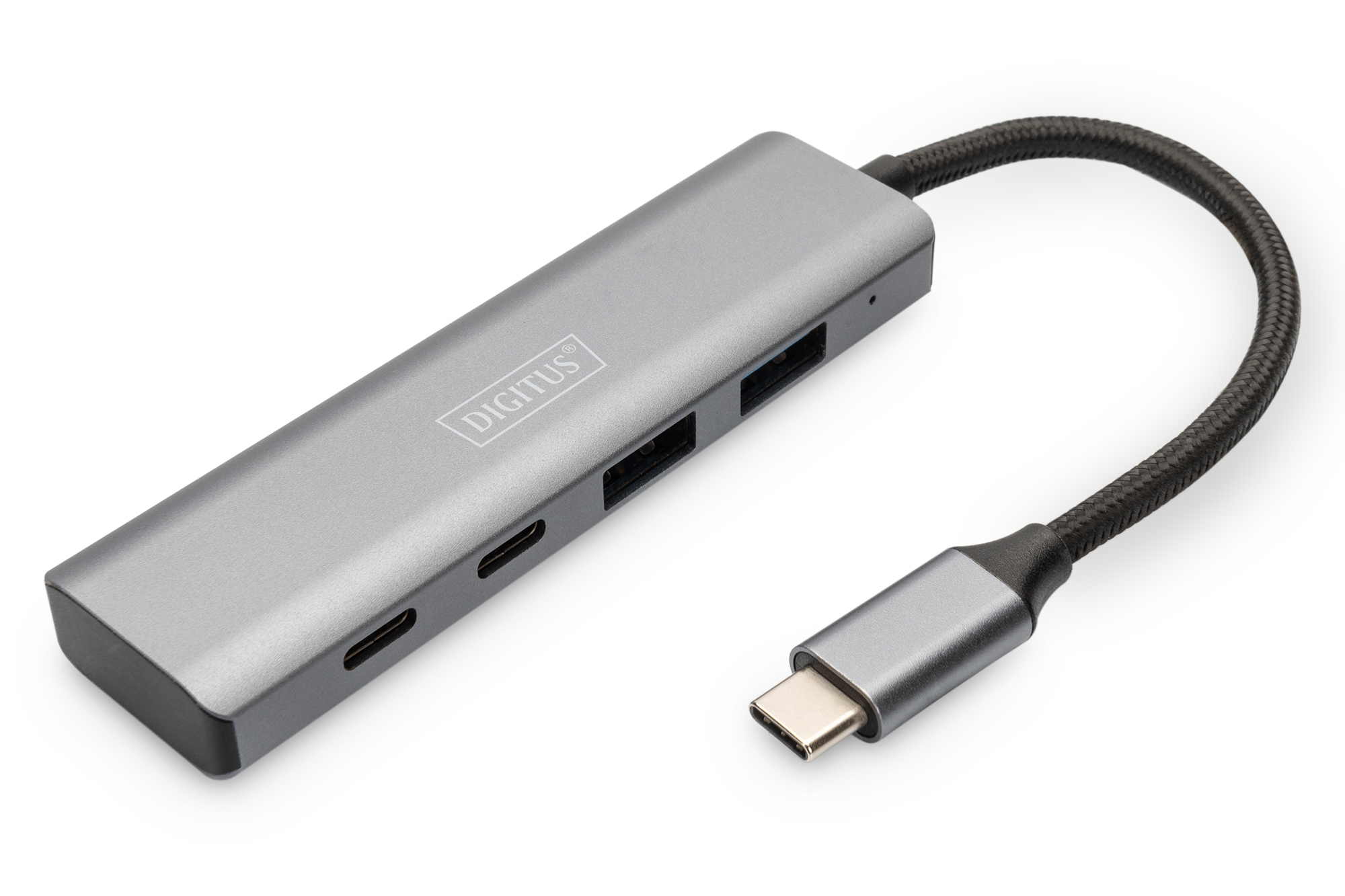 Digitus - USB-C 4 Port HUB 2x USB-A + 2x USB-C Gen2 - DA-70245 - USB-C Hub