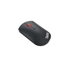 Lenovo - ThinkPad Bluetooth Silent Mouse w/o battery - Wireless - Bluetooth 5.0 - Black - 1 year(s)