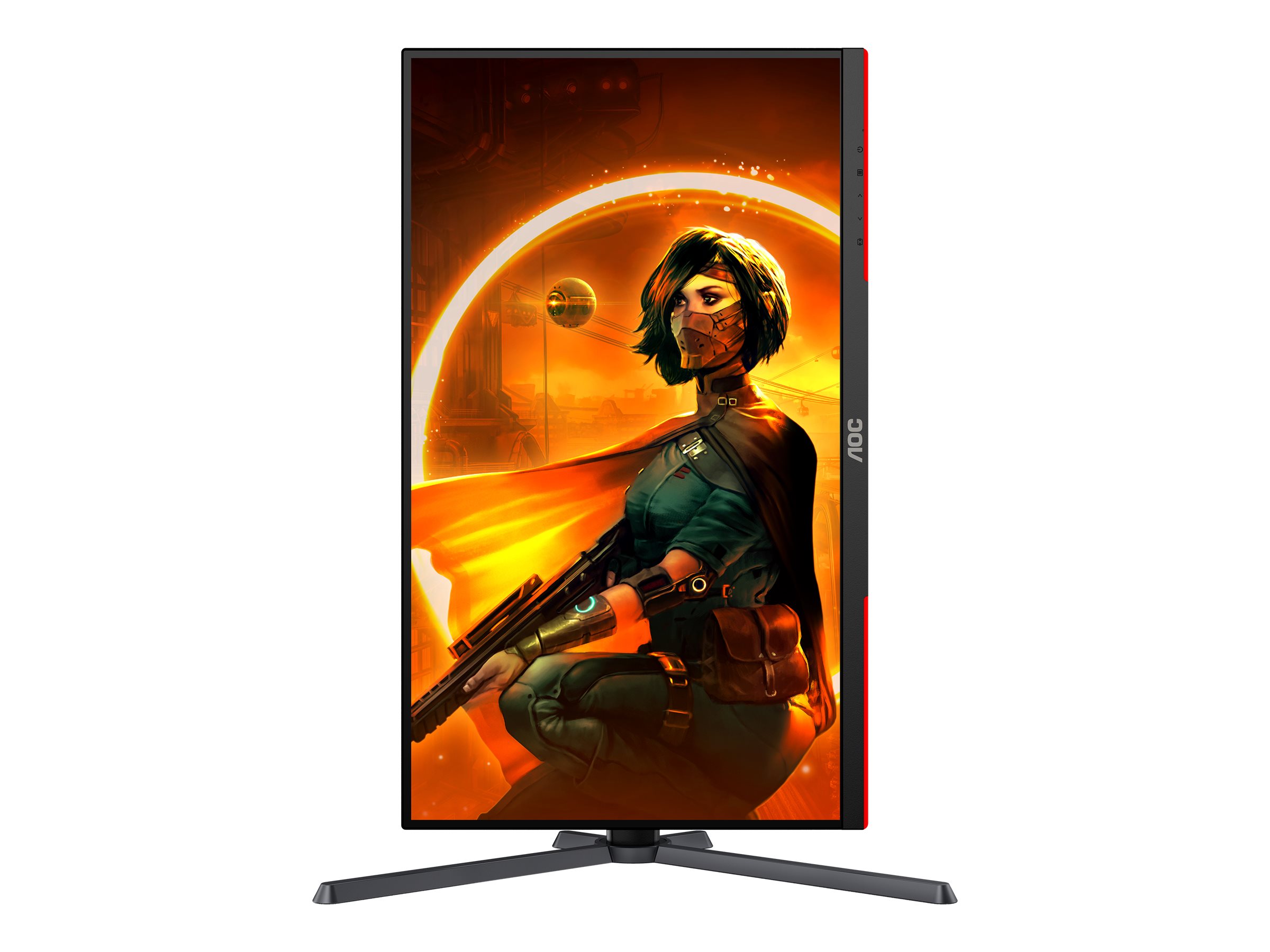 AOC - Monitor - Q27G3XMN/BK - 27 " - VA - 16:9 - 180 Hz - 1 ms - 2560 x 1440 pixels - 700 cd/m² - HDMI ports quantity 2 - Black