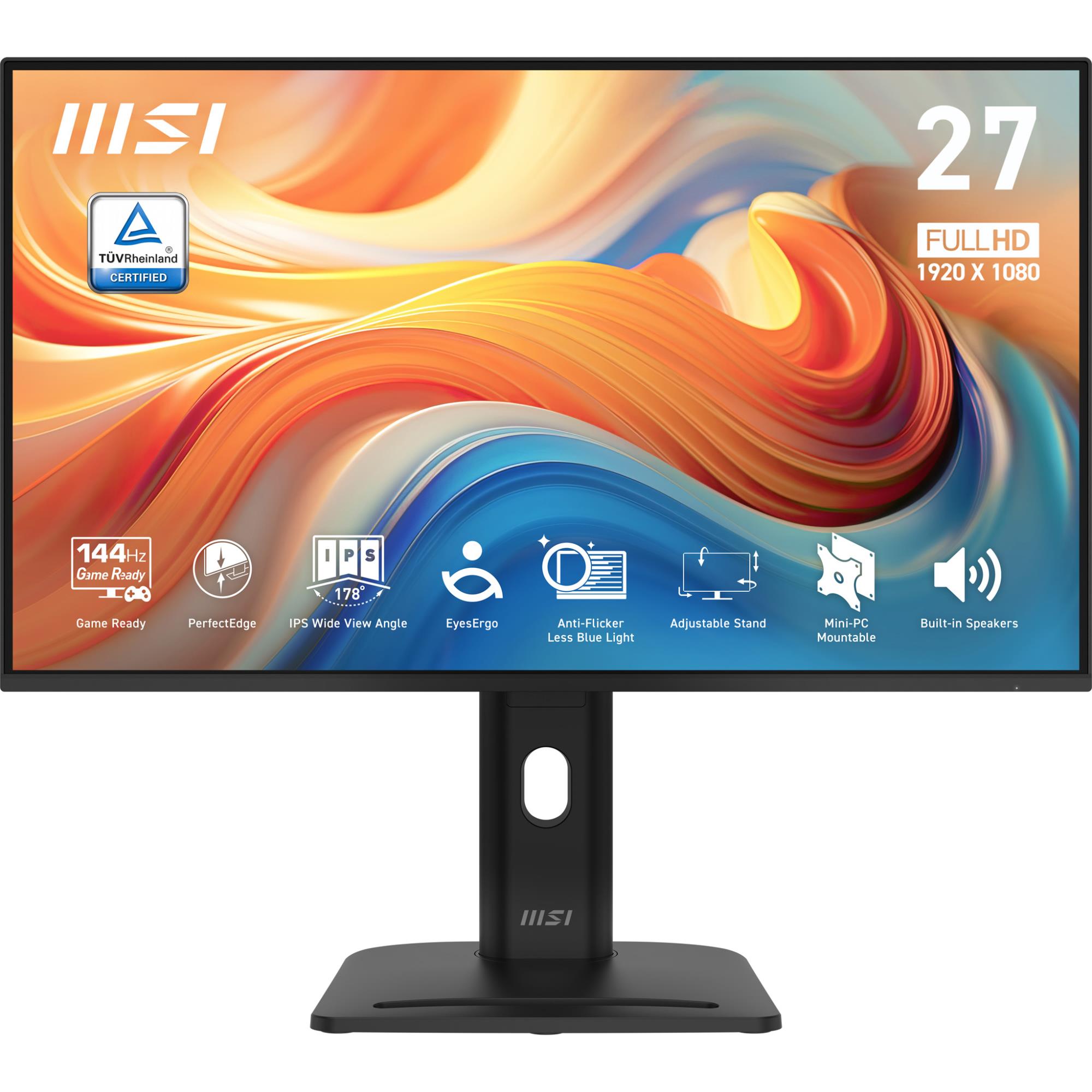 LCD Monitor|MSI|PRO MP275PG E14|27"|Business|Panel IPS|16:9|144 Hz|1 ms|Speakers|PROMP275PGE14