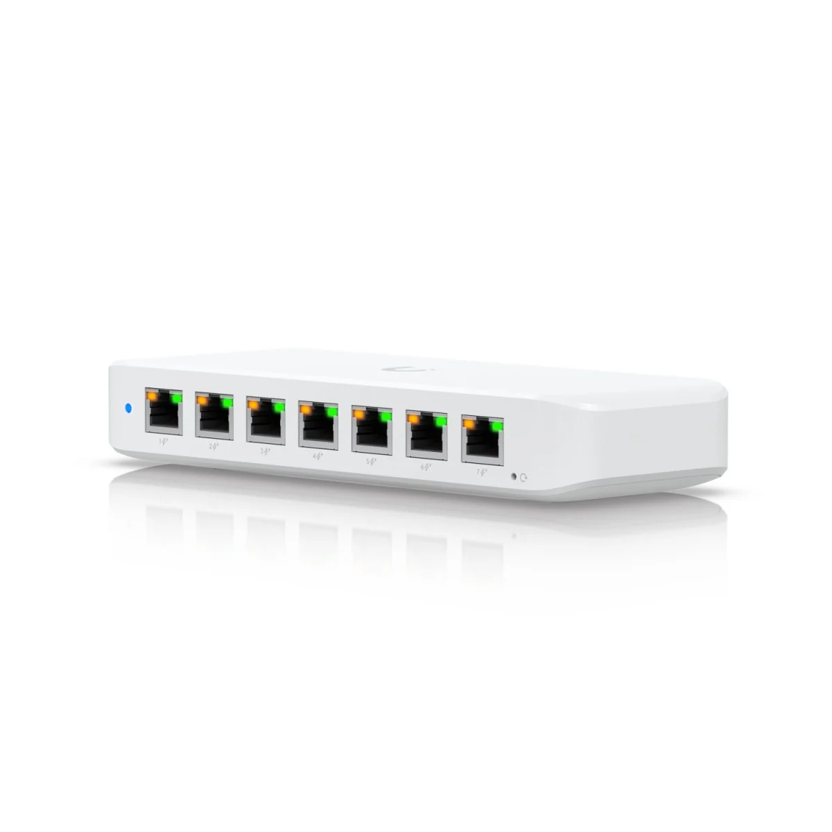 Ubiquiti Switch - USW-Ultra - Managed L2 - Rackmountable - Gigabit Ethernet (copper) ports quantity 8 - PoE/Poe+ ports quantity 7