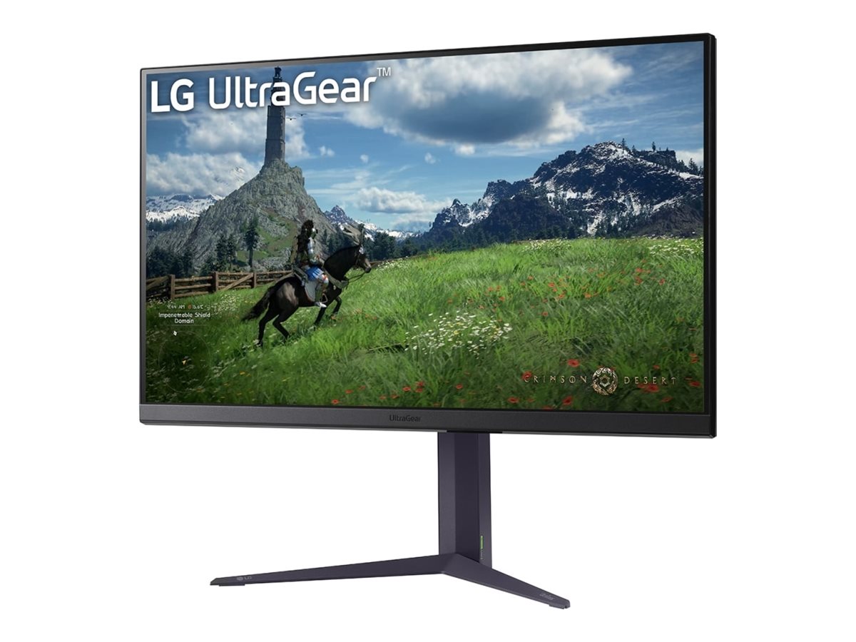 LG - 32GS85Q-B - 32 " - IPS - QHD - 16:9 - 180 Hz - 1 ms - 2560 x 1440 pixels - 350 cd/m² - HDMI ports quantity 2