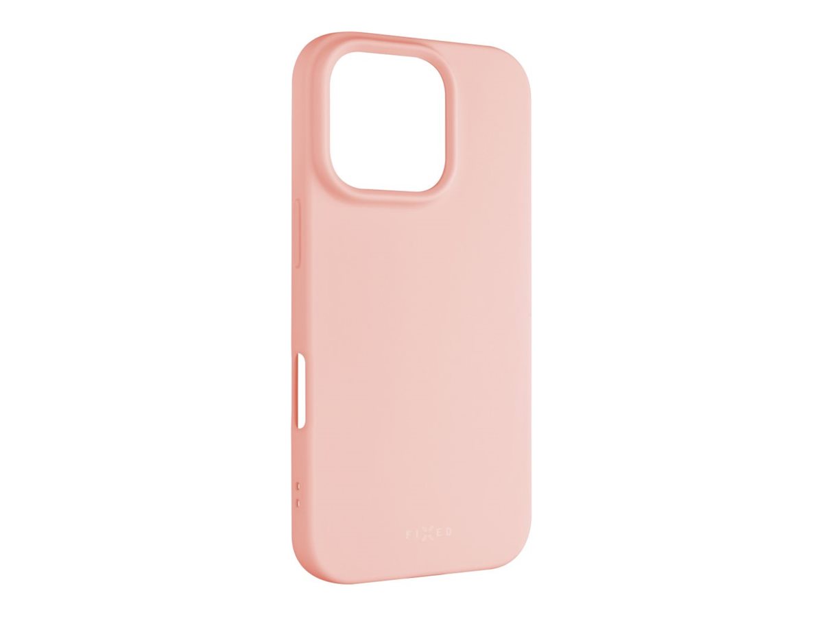 Fixed Story - Back cover - Apple - iPhone 16 Pro - Rubberized - Pink