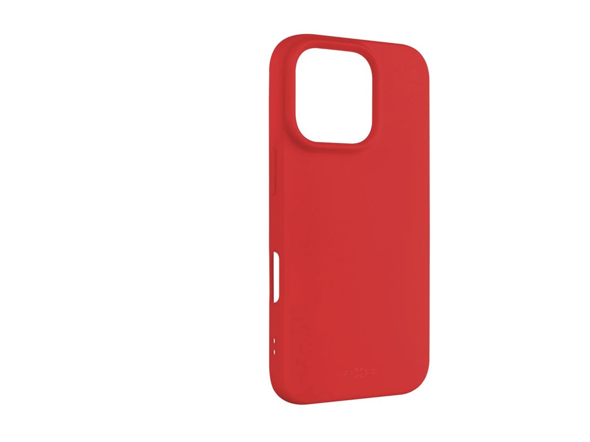 Fixed Story - Back cover - Apple - iPhone 16 Pro - Rubberized - Red