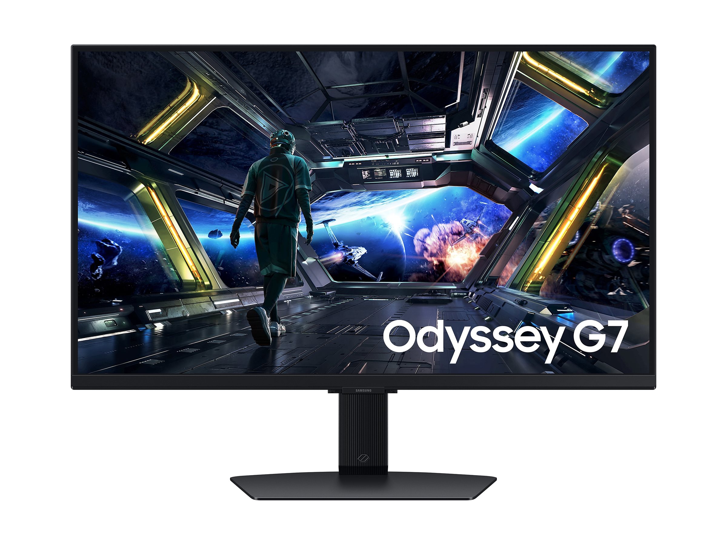 Samsung - LS27DG702EUXDU - 27 " - IPS - 16:9 - 144 Hz - 1 ms - 3840 x 2160 pixels - 350 cd/m² - HDMI ports quantity 2 - Black