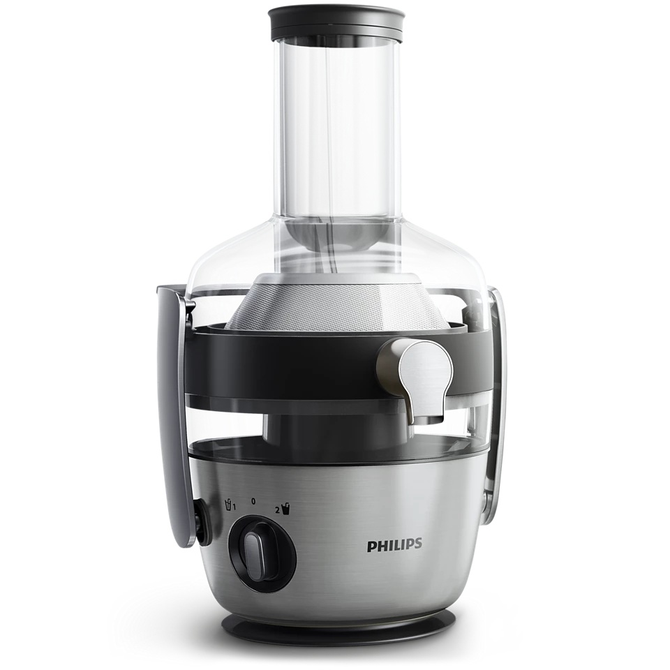 Philips - Juicer - HR1922/21 Avance collection - Type Juicer maker - Stainless steel - 1200 W - Number of speeds 2 - 9500 RPM
