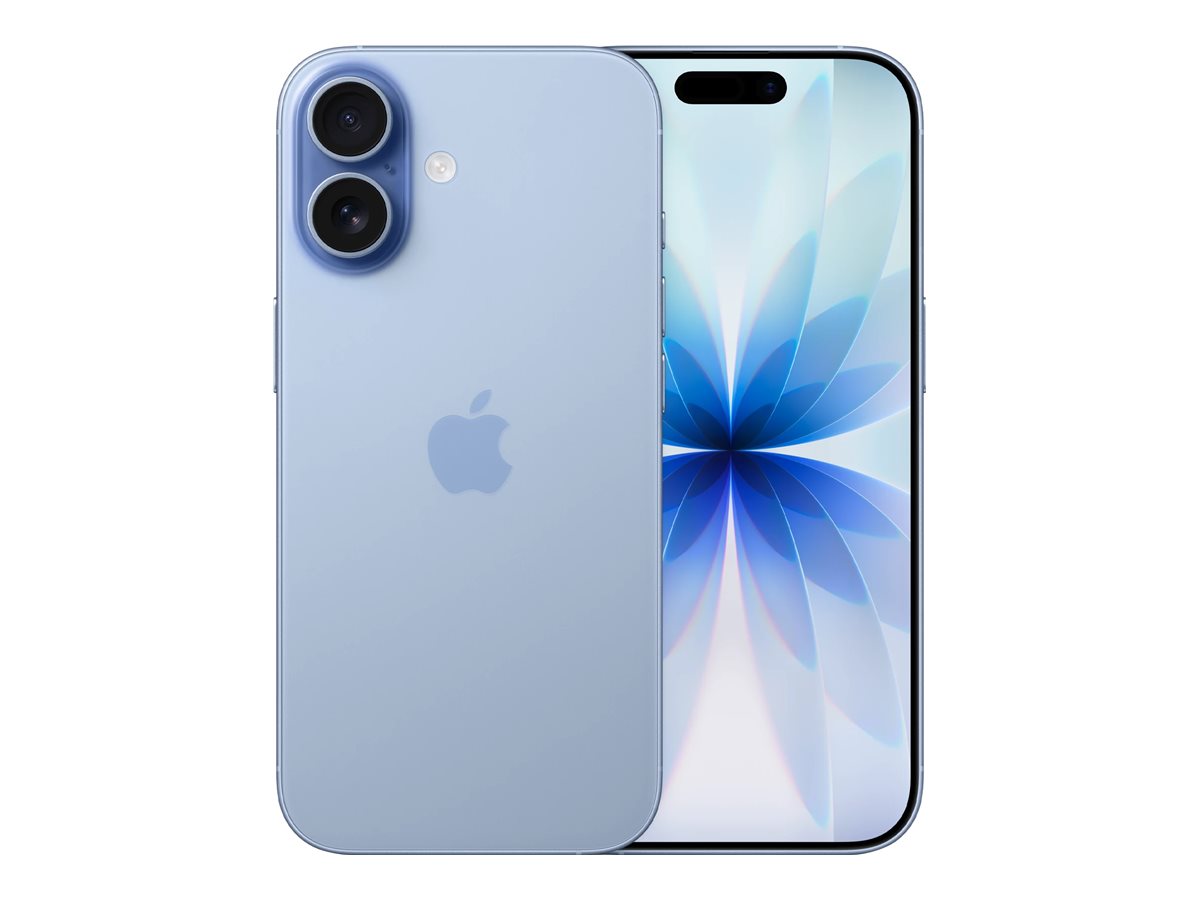 Apple - iPhone 17 - Mist Blue - 6.3 " - 2622 x 1206 pixels - OLED - A19 - Internal RAM 8 GB - 512 GB - Dual SIM - Nano SIM - 5G - Main camera resolution 48 MP - iOS 26 - Secondary camera resolution 48 MP