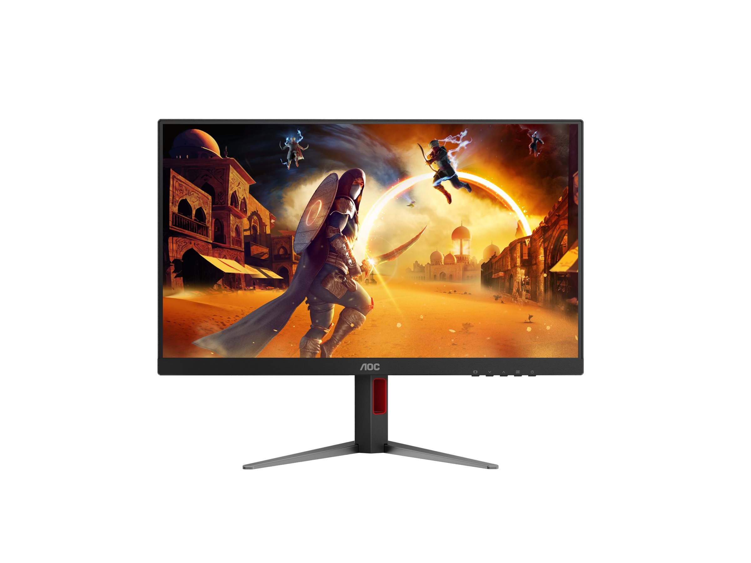 AOC - 27G4HA - 27 " - Fast IPS - FHD - 16:9 - 200 Hz - 0.5 ms - 1920 x 1080 pixels - 300 cd/m² - HDMI ports quantity 2 - Black