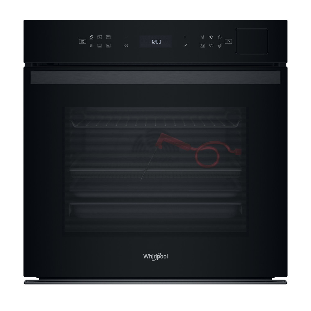 Whirlpool Oven - WOI6A8FPT1SBA - 73 L - Electric - Pyrolytic/Hydrolytic - Electronic - Steam function - Height 59.7 cm - Width 59.5 cm - Black