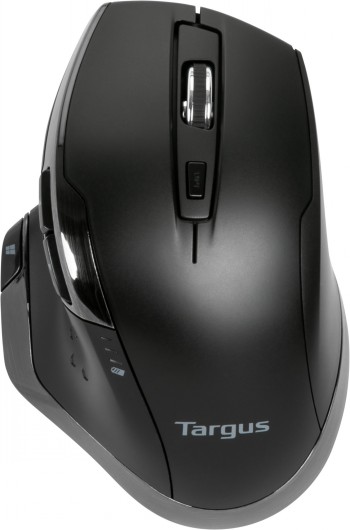 Targus - Antimicrobial Ergo Mouse - AMW584GL - Wireless - 2.4 Ghz - Black