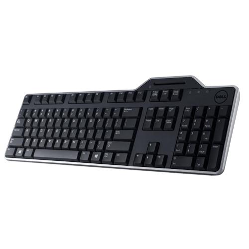 Dell - KB813 - Smartcard keyboard - Wired - EN - Black