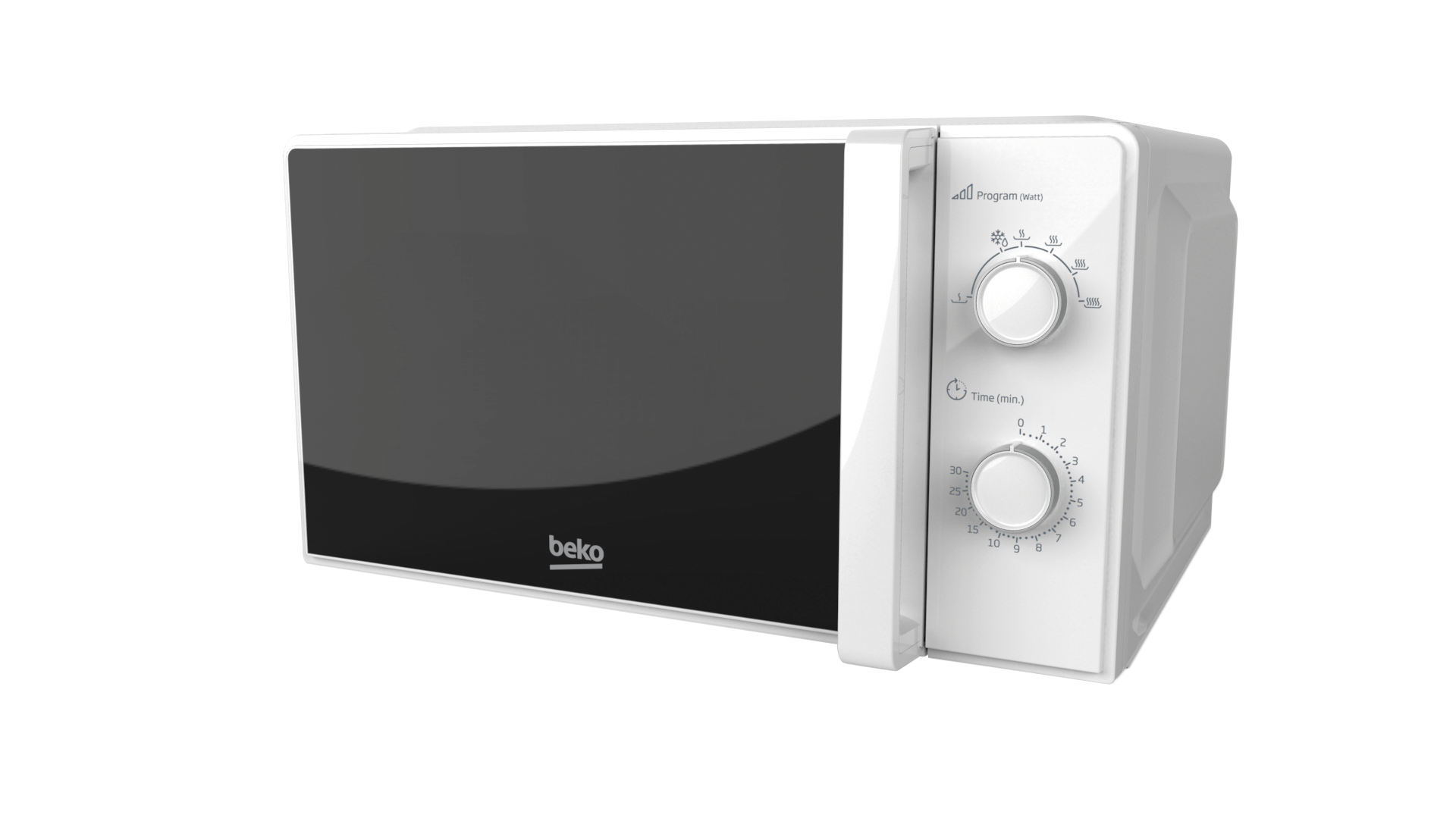 BEKO Microwave MOC20100WFB, 700W, 20L, 900W, White/Damaged package