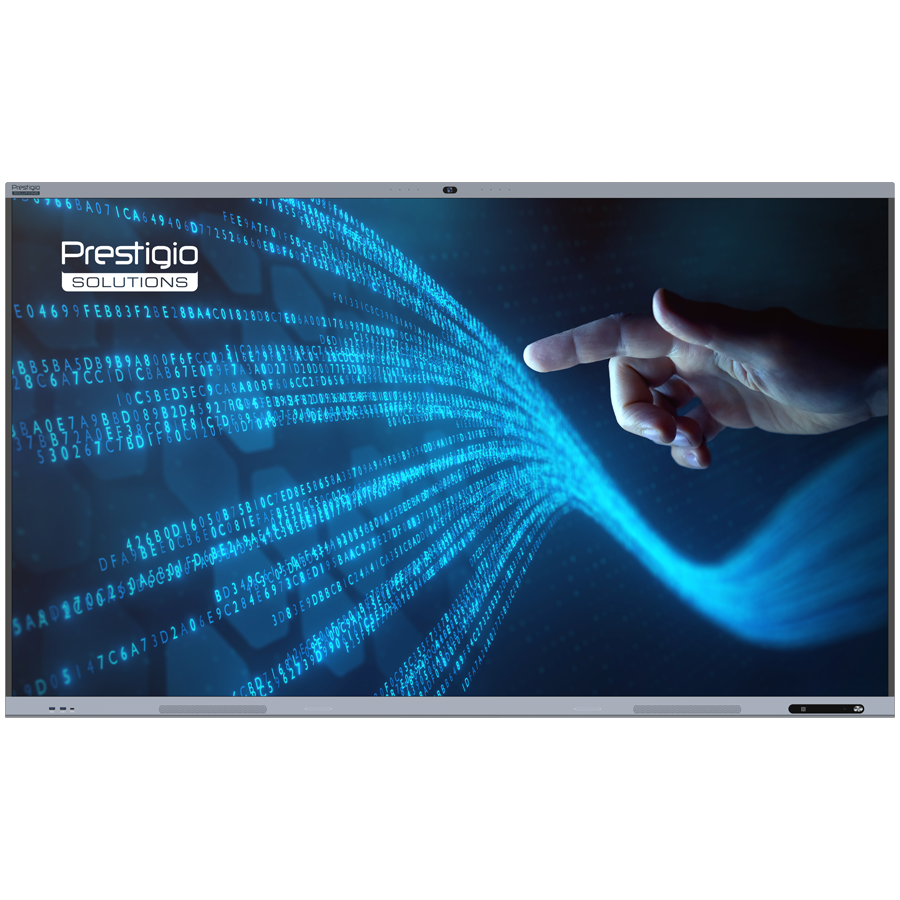 PRESTIGIO SOLUTIONS Multiboard 86'' Light+ Gen 2, Android 13, Google EDLA, AI Camera, 16/128GB