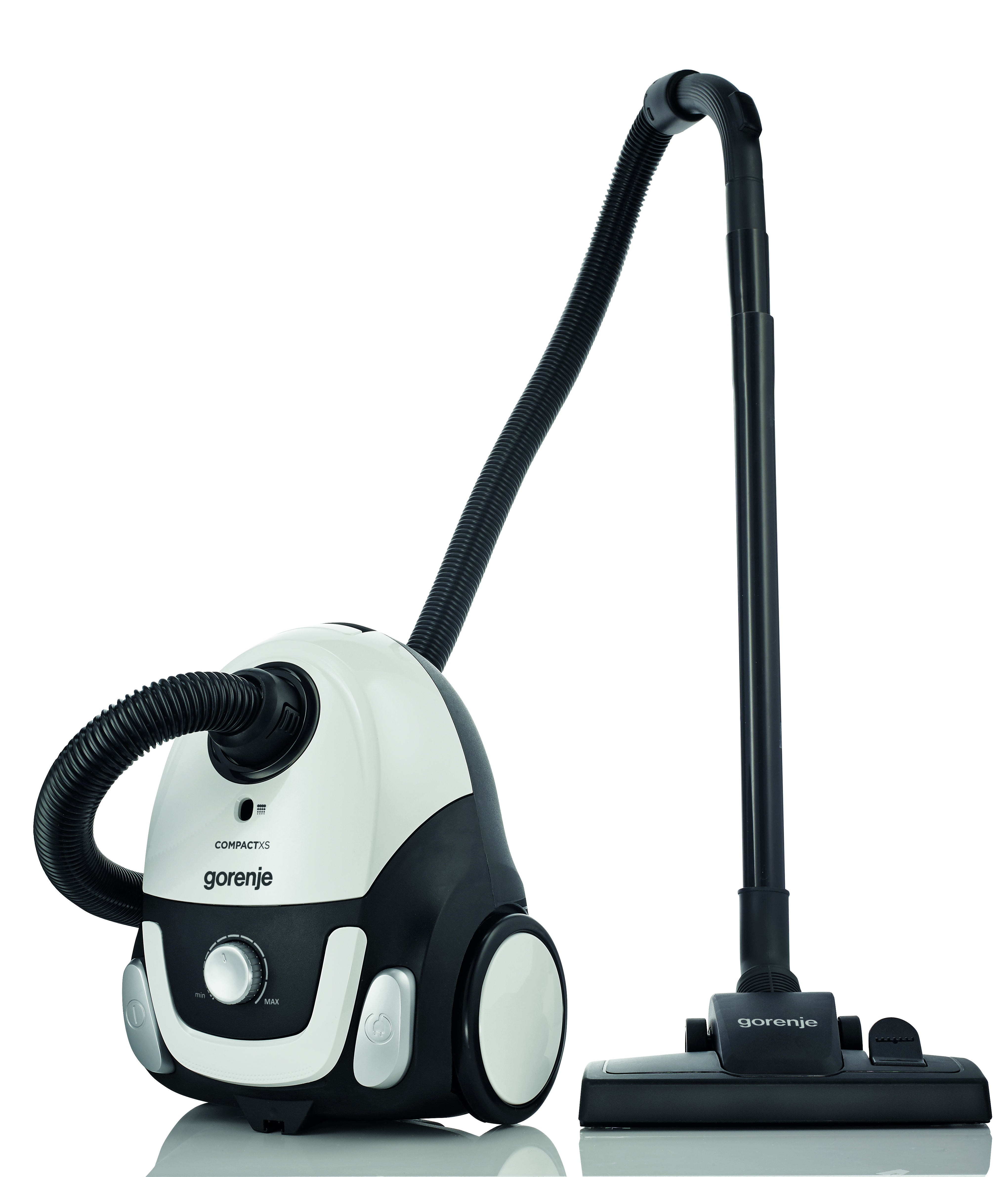 Gorenje - Vacuum cleaner - VCEA11CXWII - Bagged - 750 W - Operating radius 15 m - White