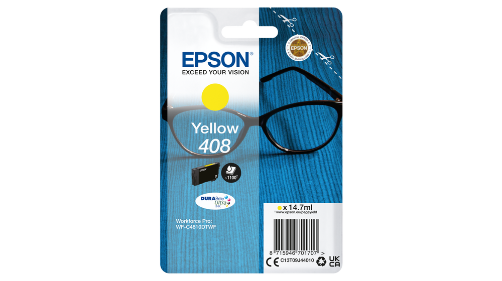 Epson DURABrite Ultra 408L - Ink cartrige - Yellow
