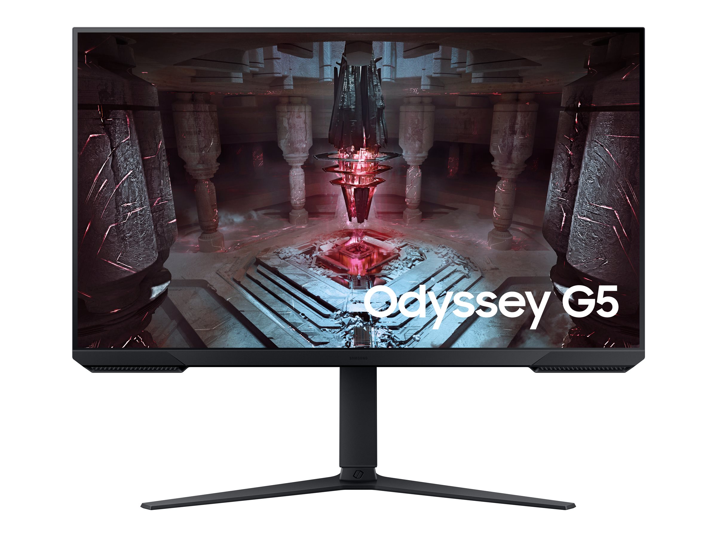 Samsung - Gaming Monitor - Odyssey G5 G51C - 32 " - VA - 16:9 - 165 Hz - 1 ms - 2560 x 1440 pixels - 300 cd/m² - HDMI ports quantity 2