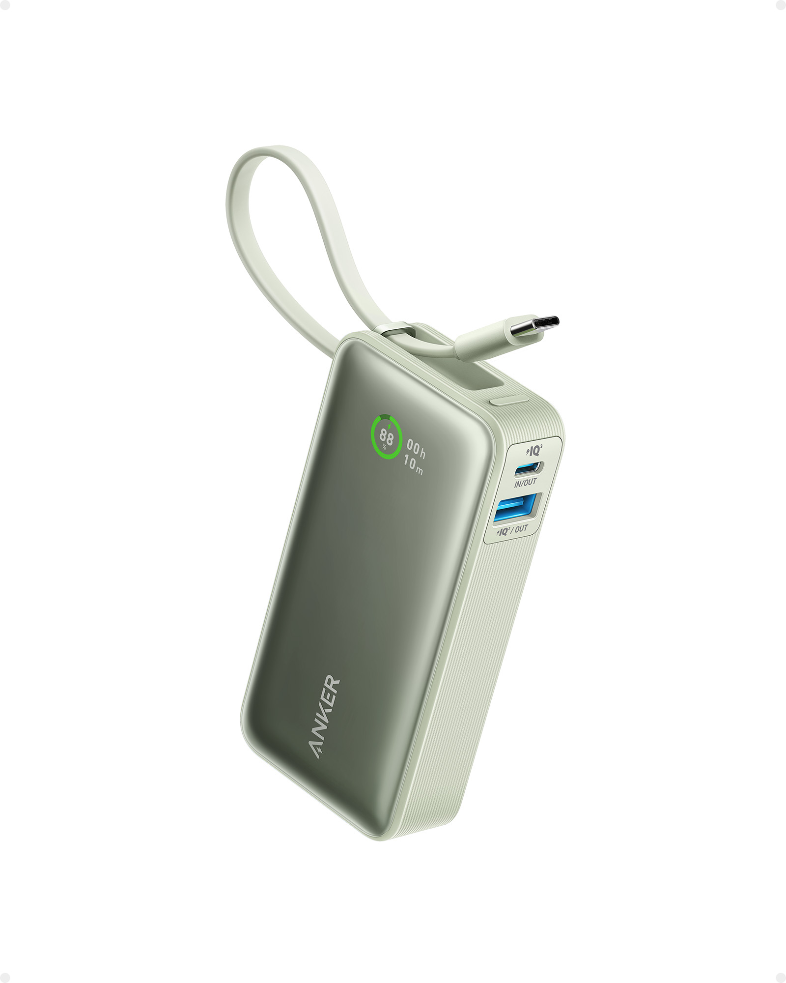Anker 545 Nano Power Bank - A1259G61 - 10000 mAh - Green