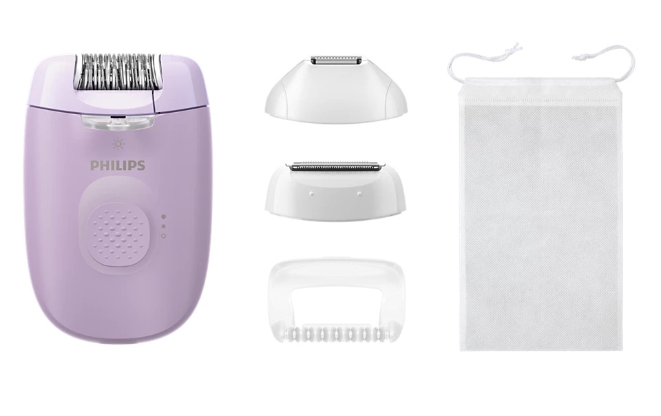 Philips Epilator - BRE257/00 Series 4000 - Number of power levels 2 - Purple