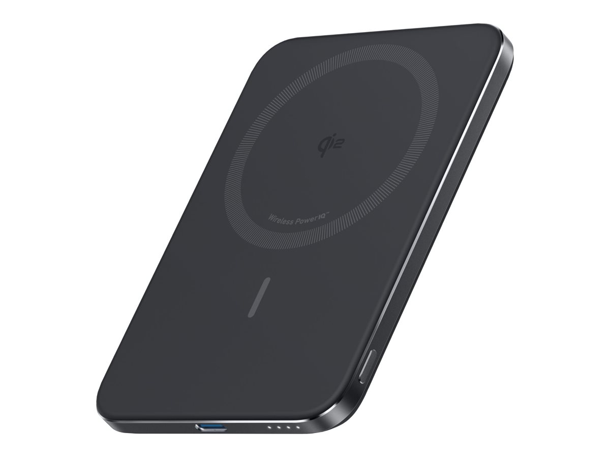 Anker Nano Power Bank (5K, Slim) - 5000 mAh - 24 pin USB-C - Black