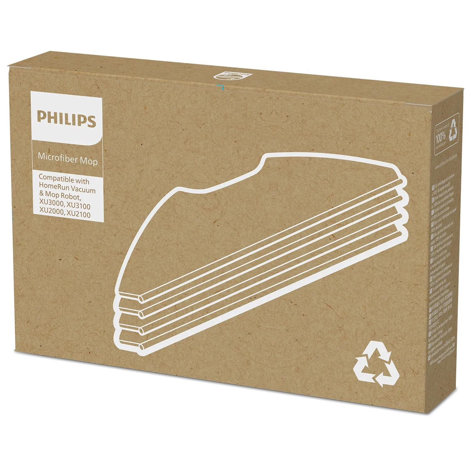 Philips Mop pads for HomeRun 2000 & 3000 series robots XV1430/00