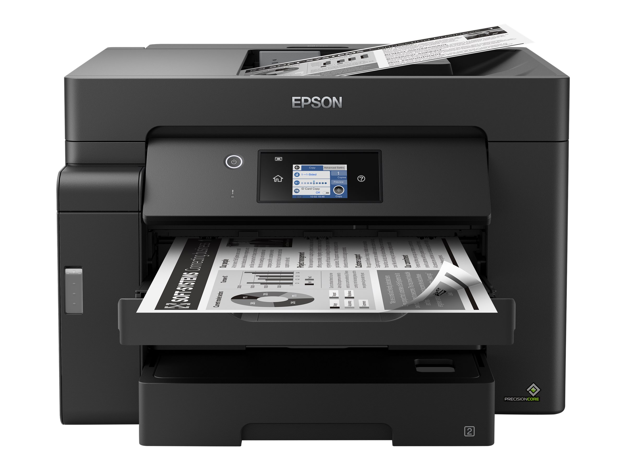 Epson - Multifunctional Printer - EcoTank M15140 - Inkjet - Mono - Inkjet Multifunctional Printer - A3+ - Wi-Fi - Black