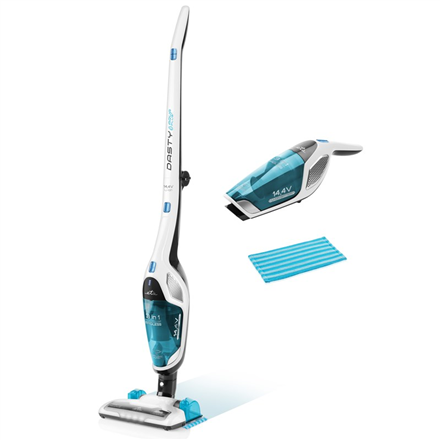 ETA - Vacuum Cleaner - Dasty AquaPlus ETA344790010 - Cordless operating - Handstick and Handheld - 95 W - 14.4 V - Operating time (max) 45 min - White/Blue