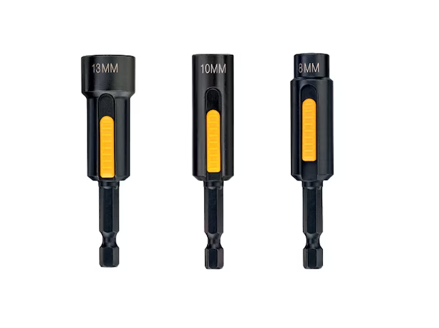 DEWALT - Impact Torsion heads, 8 mm, 10 mm, 13 mm - DT7460-QZ