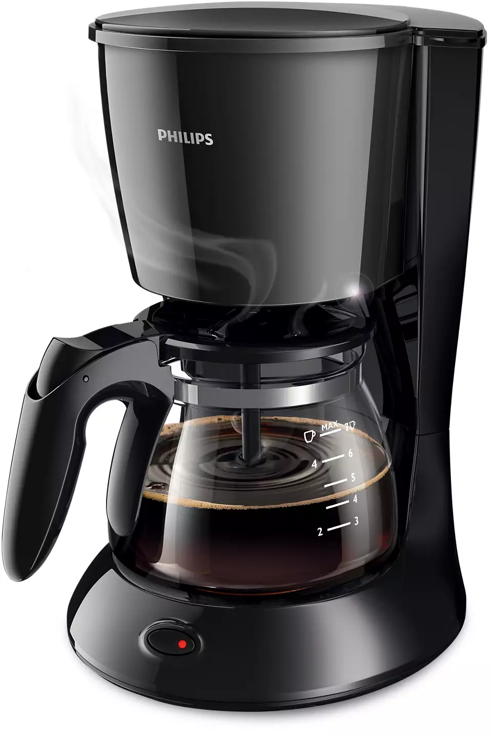 Philips - Daily Collection Coffee maker - HD7432/20 - Drip - 750 W - Black