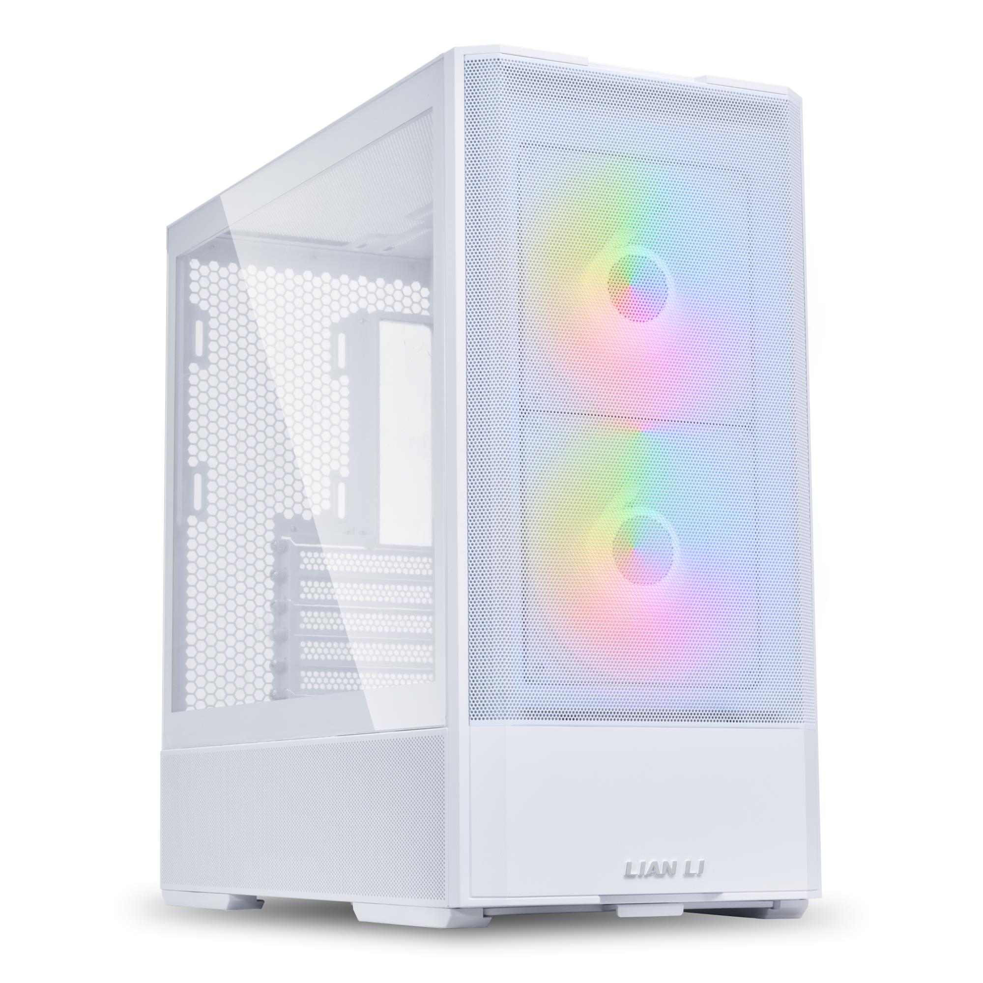 Case|LIAN LI|LANCOOL 207|MidiTower|Case product features Transparent panel|Not included|ATX|MicroATX|MiniITX|Colour White|G99.LAN207RW.00