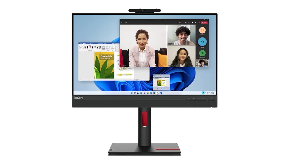 Lenovo - ThinkCentre - Tiny-in-One 24 (Gen 5) - 23.8 " - IPS - 16:9 - 60 Hz - 4 ms - 1920 x 1080 - 250 cd/m² - HDMI ports quantity 1 - Black - Warranty 36 month(s)