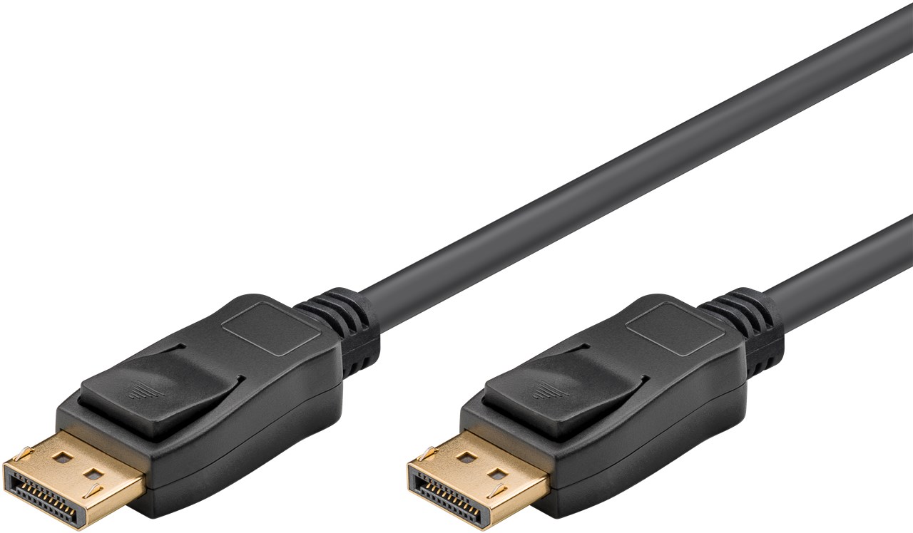 Goobay - DisplayPort to DisplayPort Connector Cable - 64799 - Black - 3 m