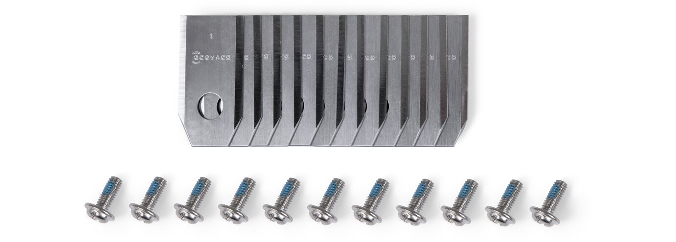 Ecovacs - GOAT GOAT Blade Kit MBK120001 For Ecovacs GOAT G1 ​​Robotic Lawnmower, Blade with screw, 12 pcs