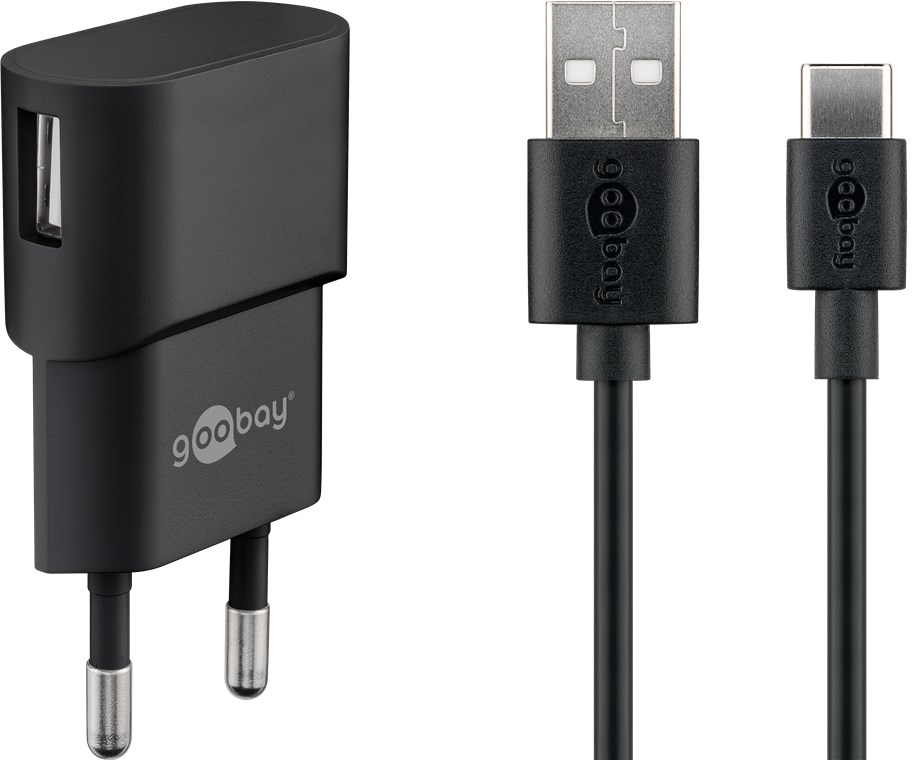 Goobay - 45298 USB-C Charger Set (5 W), Cable 1 m