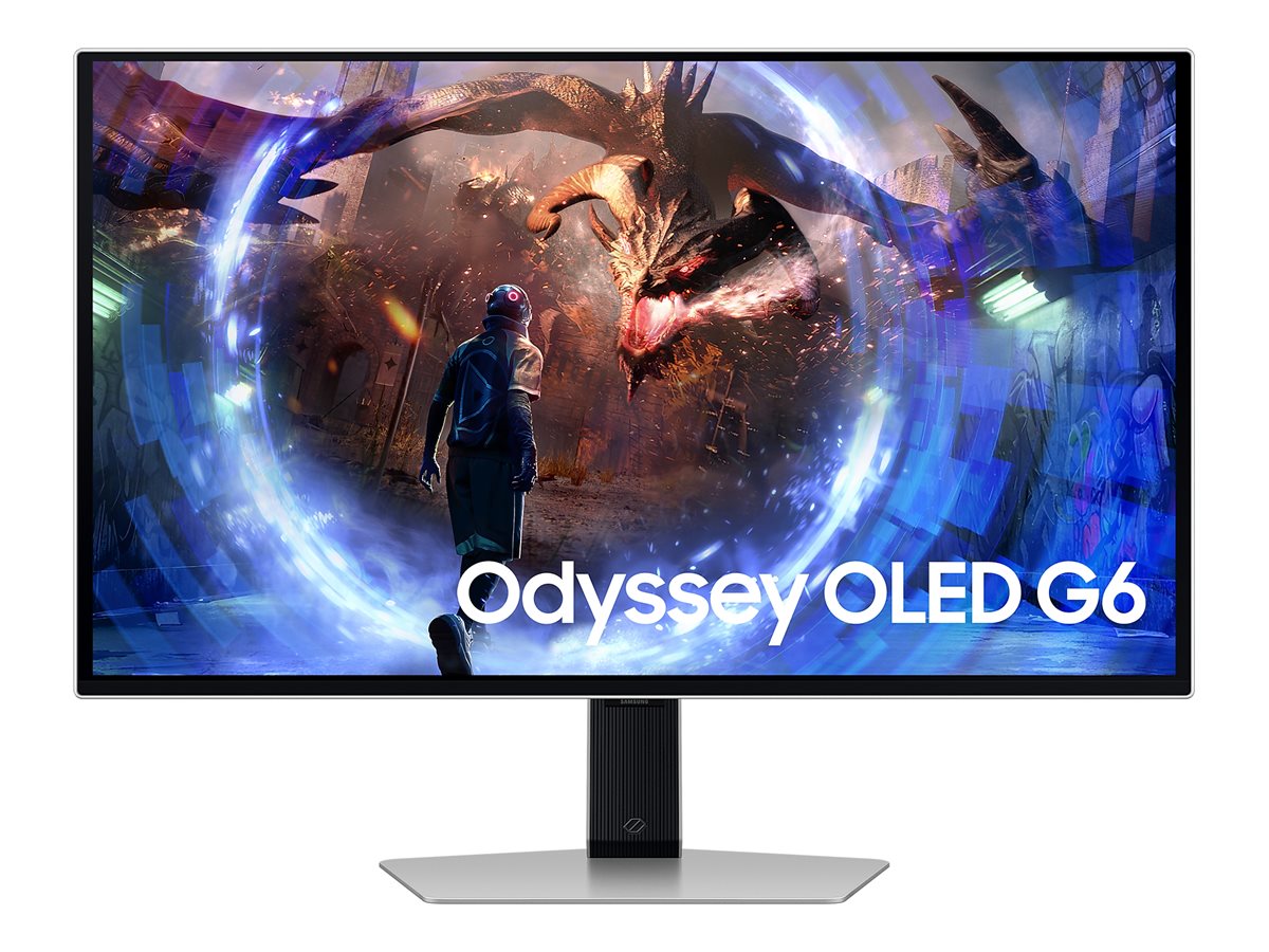 Samsung - LS27DG602SUXEN - 27 " - OLED - QHD - 17:9 - 360 Hz - 0.03 ms - 2560 x 1440 pixels - 250 cd/m² - HDMI ports quantity 2