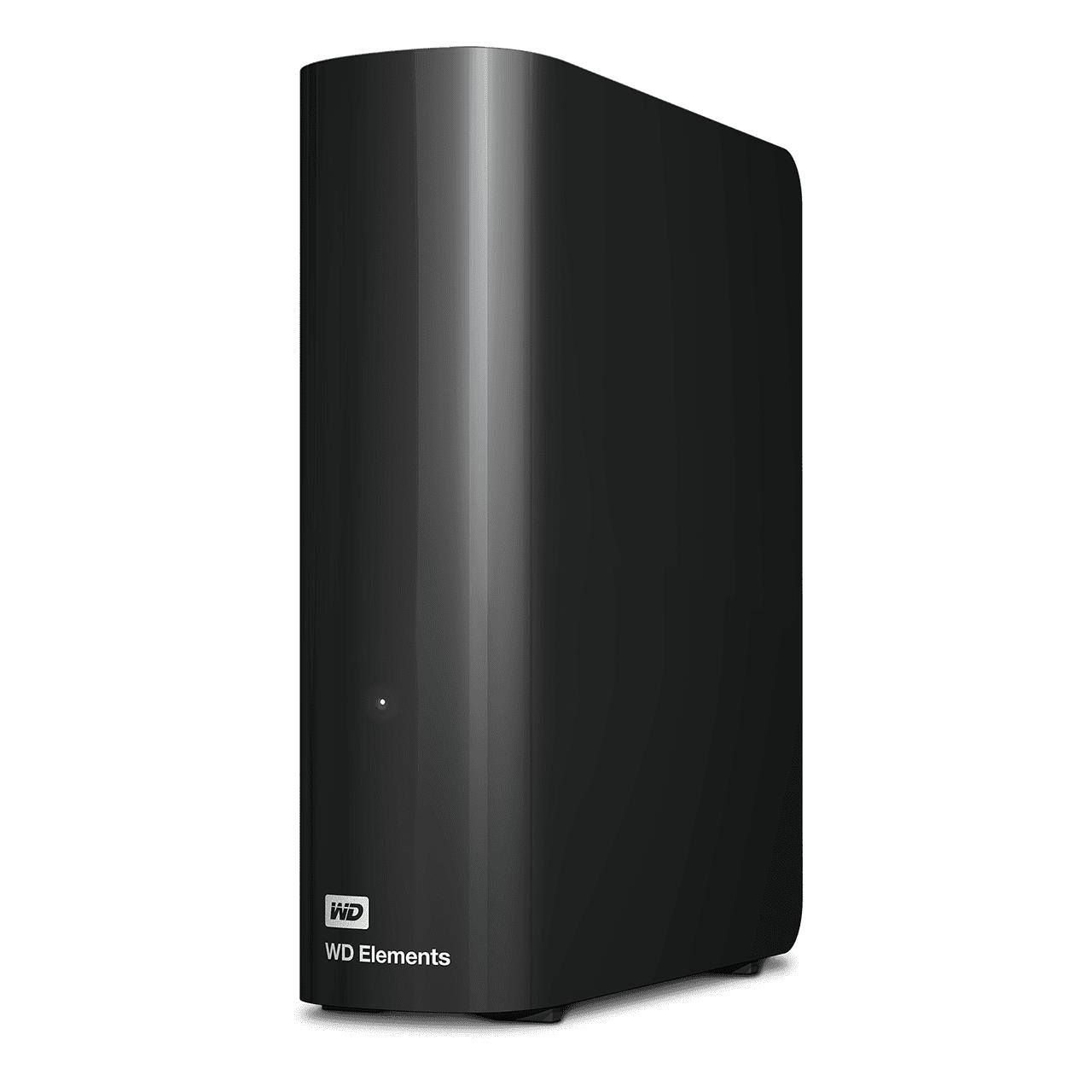 External HDD|WESTERN DIGITAL|Elements Desktop|12TB|USB 3.0|Drives 1|Black|WDBWLG0120HBK-EESN