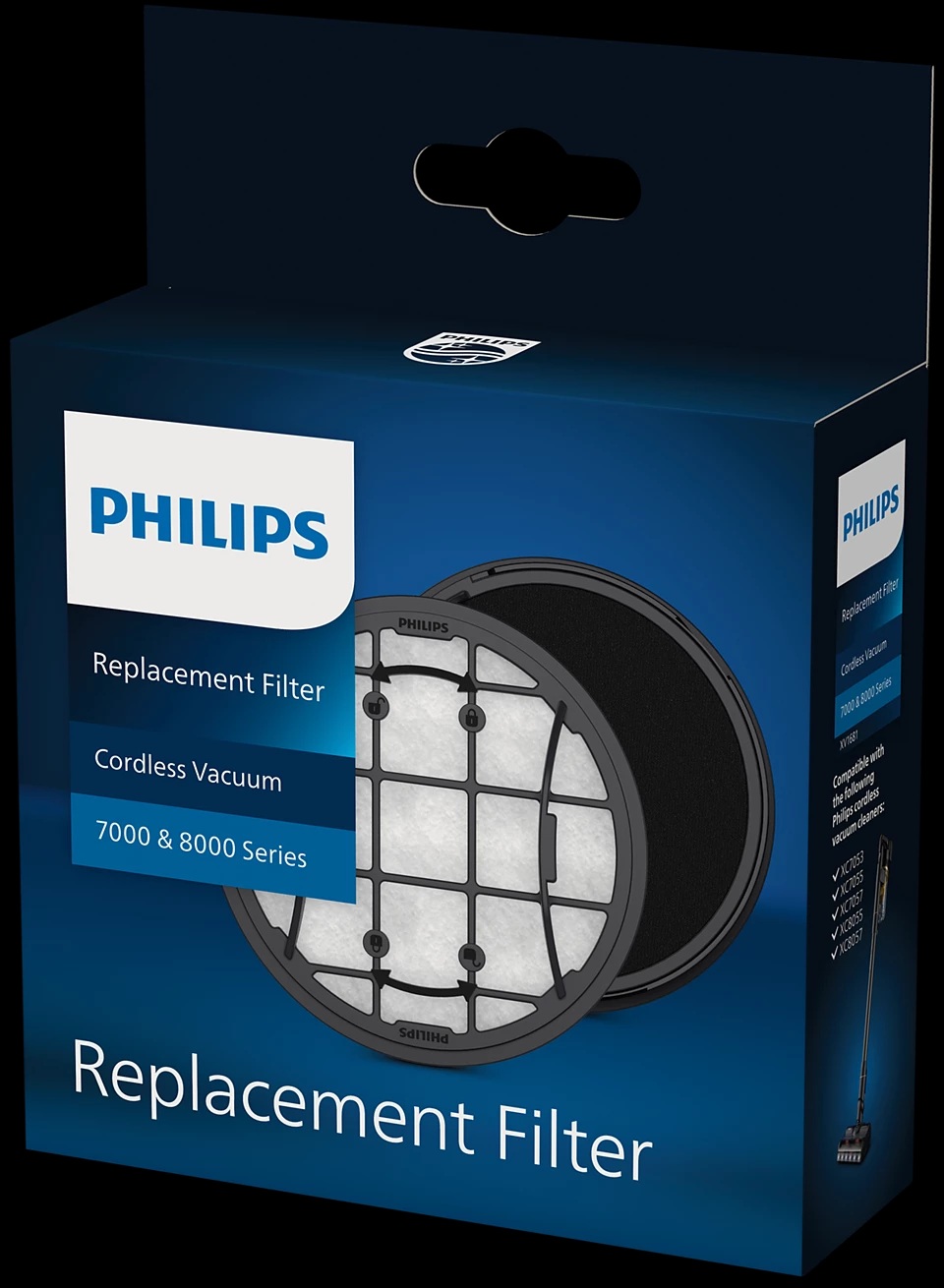 Philips - Replacement filter for 6000, 7000 and 8000 Series Wireless VC - XV1681/01