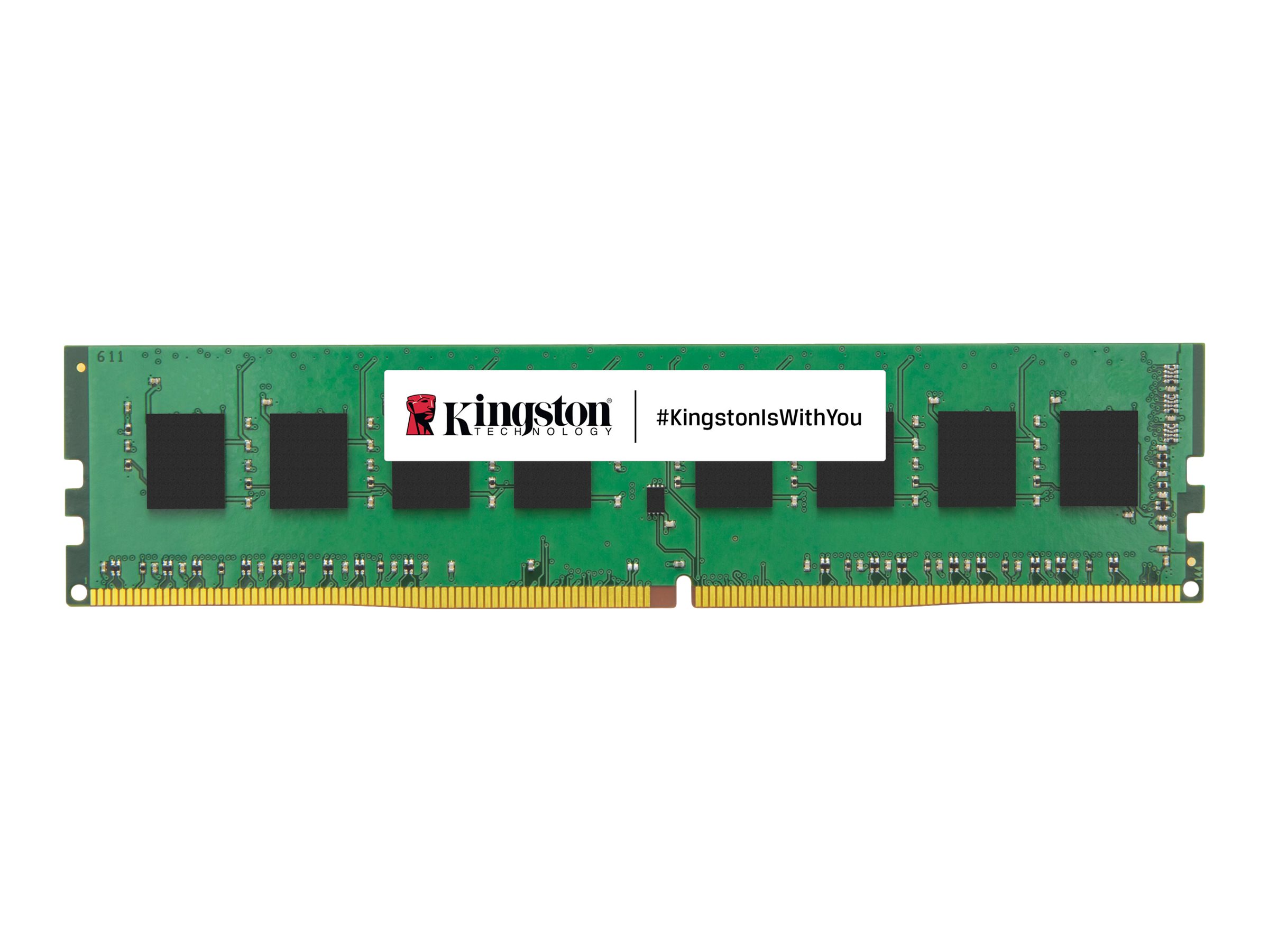 Kingston KVR32N22S6/8 8GB 3200MHz DDR4 Non-ECC CL22 DIMM 1Rx16 - Kingston