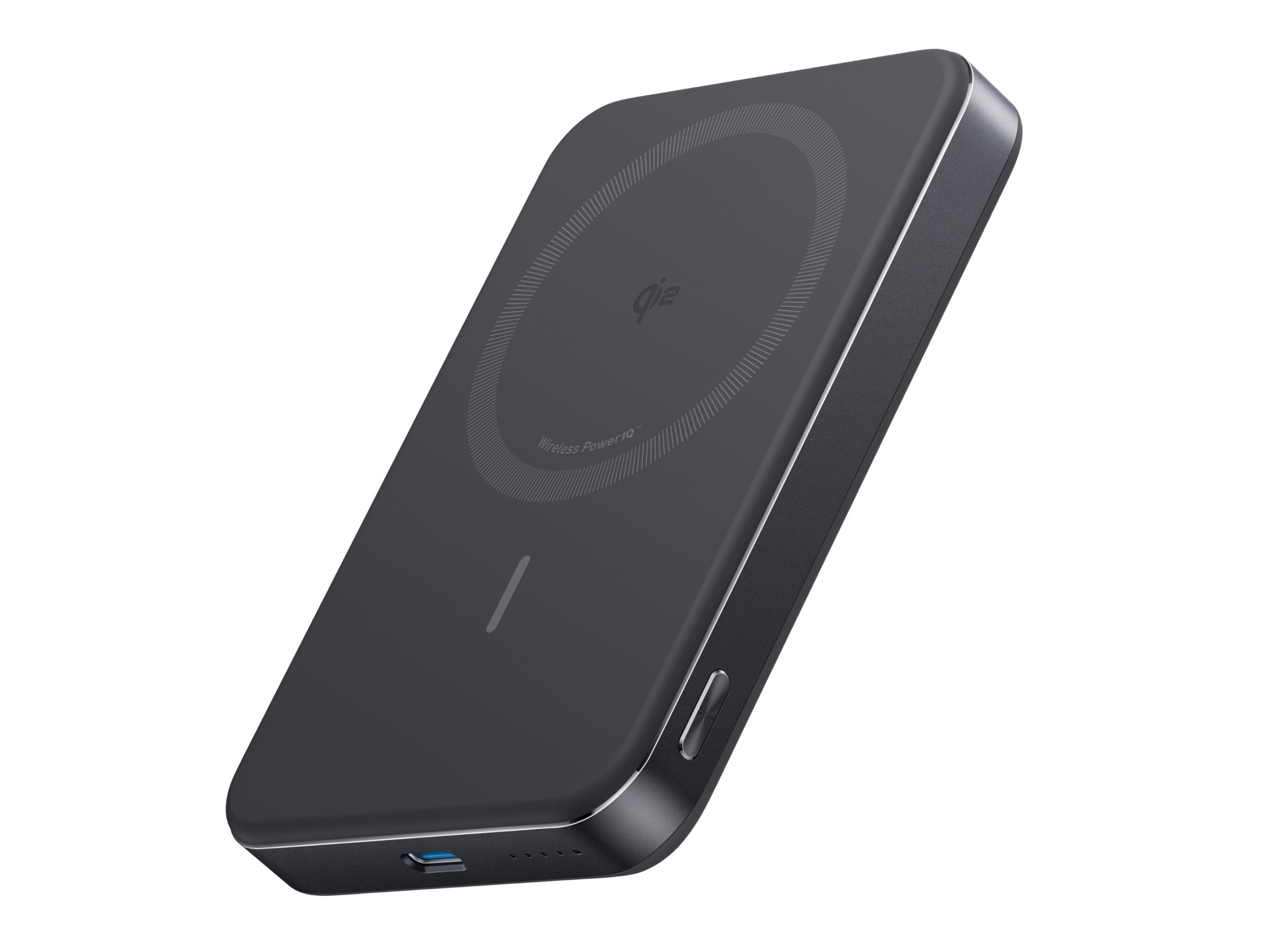 Anker MagGo Wireless Powerbank (With 30W C port, Ultra slim) - A1664H11 - 10000 mAh - Black