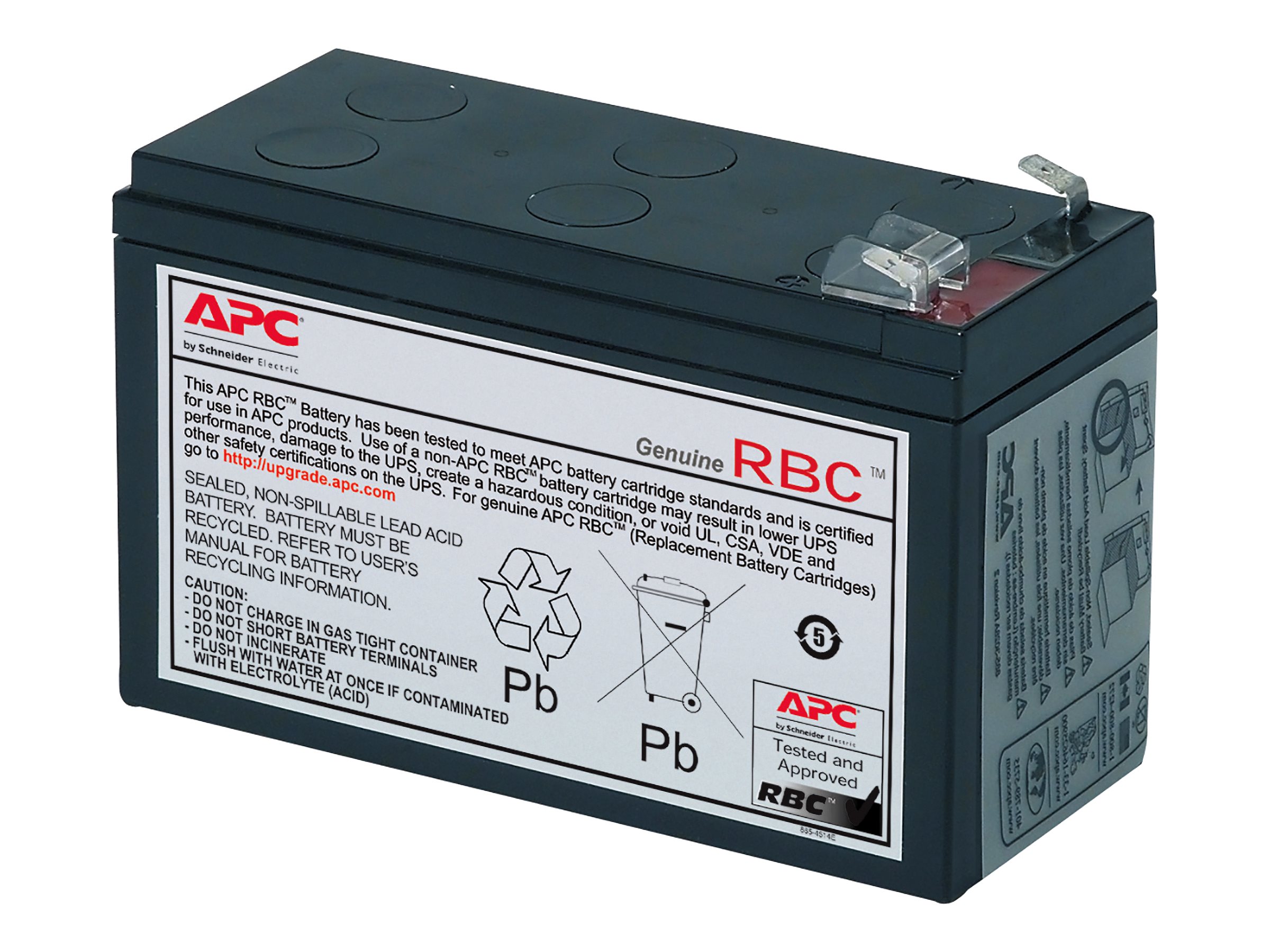 APC Replacement Battery Cartridge #17 - Schneider Electric