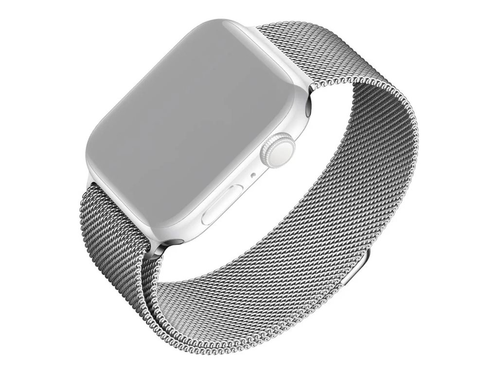 Fixed - Mesh Strap for Apple Watch 42/44/45/46/49mm - Silver