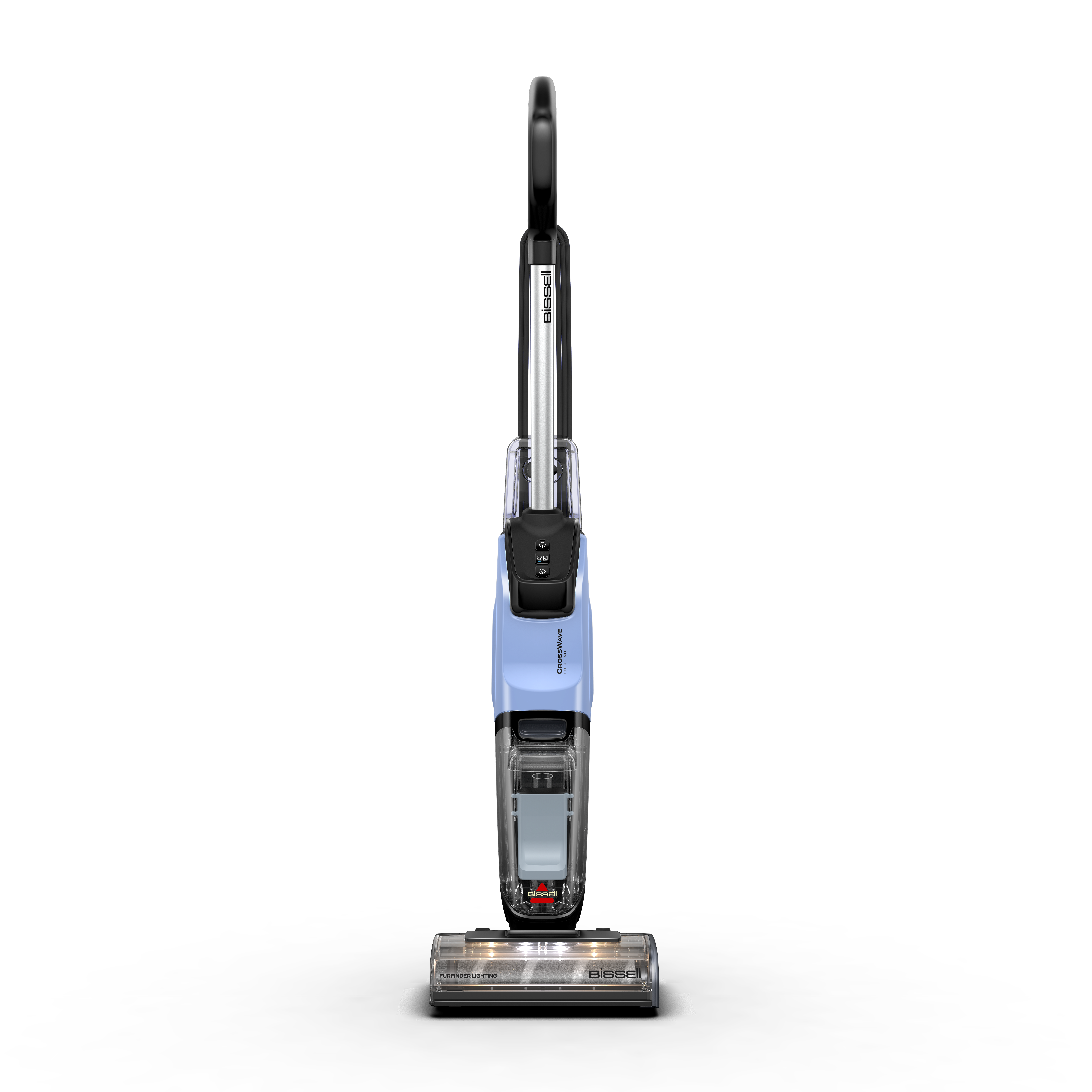 Bissell Vacuum Cleaner - CrossWave EdgeFind Select All-in-one Multi-surface - Corded operating - Washing function - 290-340 W - Black/Lake Blue/Silver