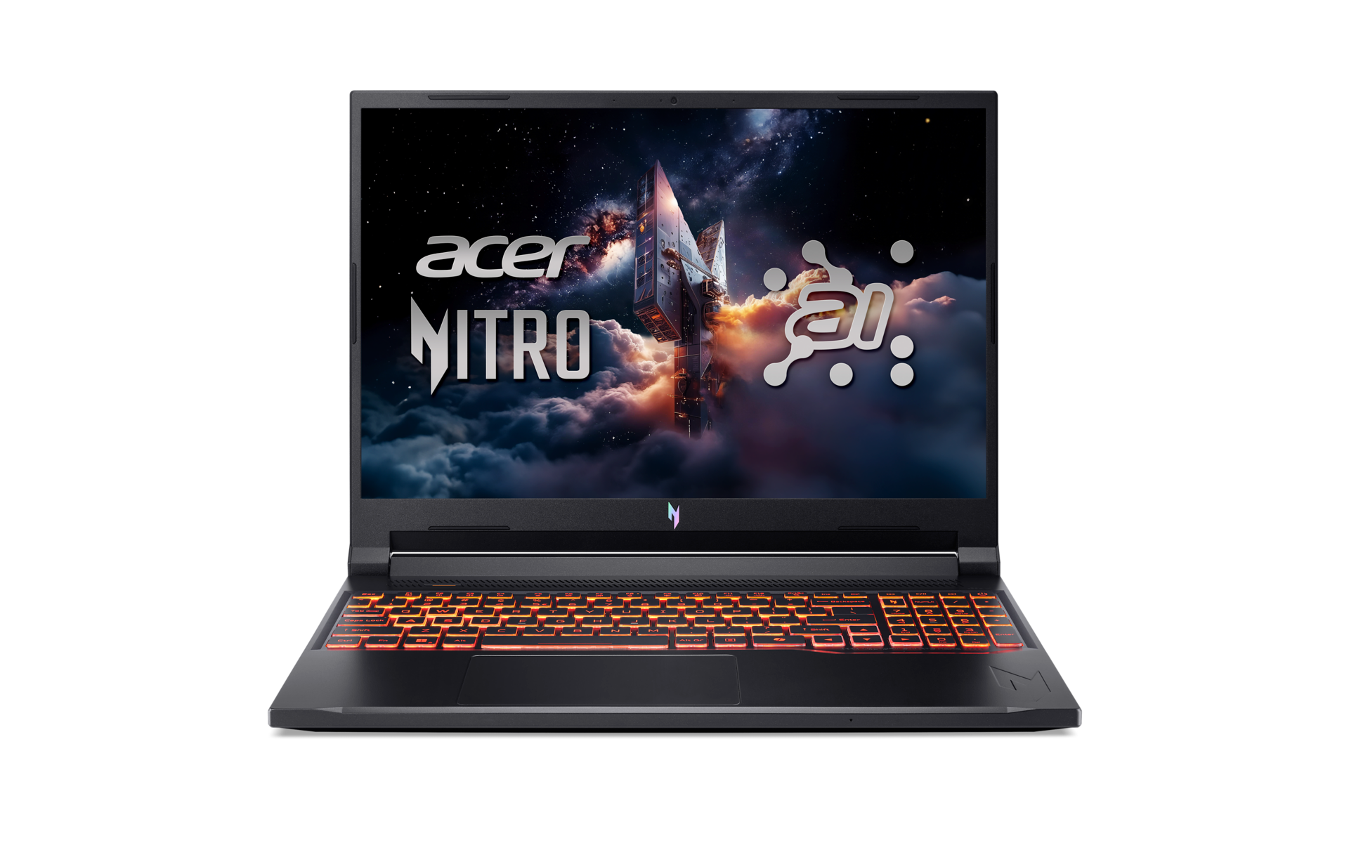 Acer - Nitro V 16 AI ANV16-42-R1PE - Shale Black - 16 " - IPS - WUXGA - 1920 x 1200 pixels - AMD Ryzen 5 - 240 - 16 GB - DDR5 - Solid-state drive capacity 512 GB - NVIDIA GeForce RTX 5050 - GDDR7 - 8 GB - Windows 11 Home - 802.11ax - Bluetooth version 5.3