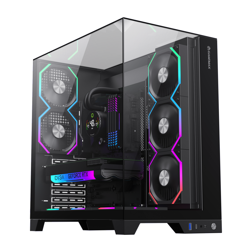 Gamemax Case - INFINITY PRO BK - ATX