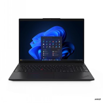 Lenovo ThinkPad L16 G2 AMD - Black - 16 " - IPS - WUXGA - 1920 x 1200 pixels - Anti-glare - AMD Ryzen 7 PRO - 250 - 16 GB - SODIMM DDR5 - Solid-state drive capacity 512 GB - AMD Radeon 780M Graphics - Windows 11 Pro - 802.11be - Bluetooth version 5.4 - LT