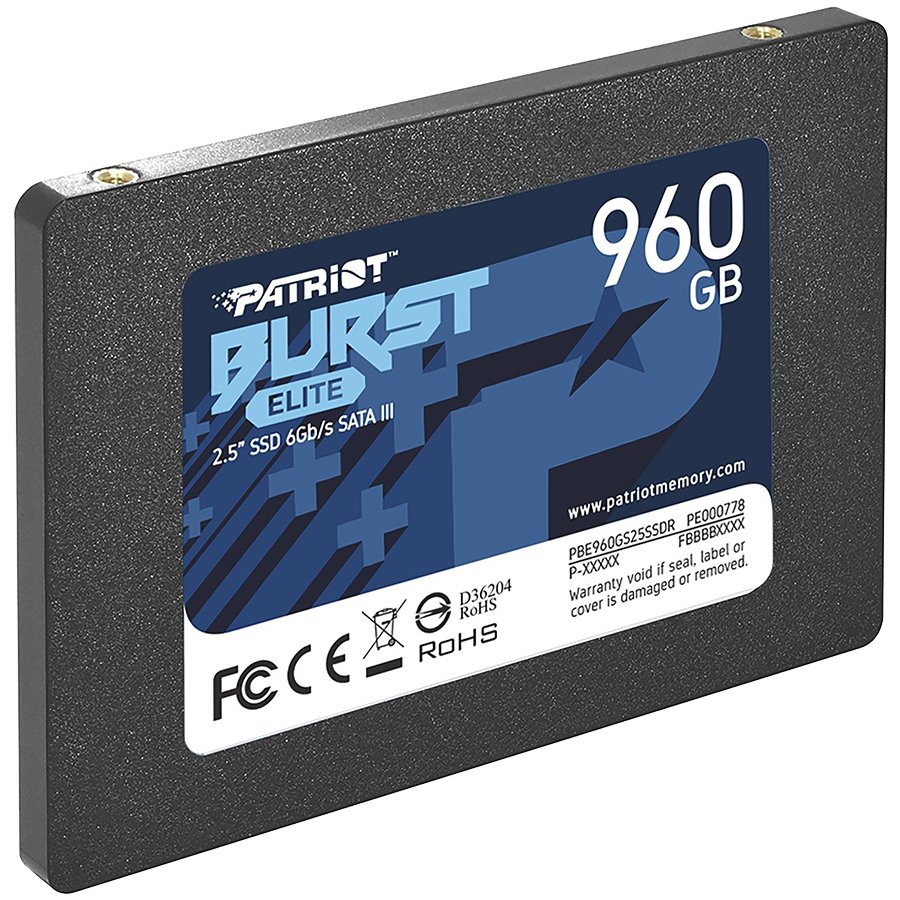 Patriot SSD BURST ELITE 960GB SATA3 2,5''