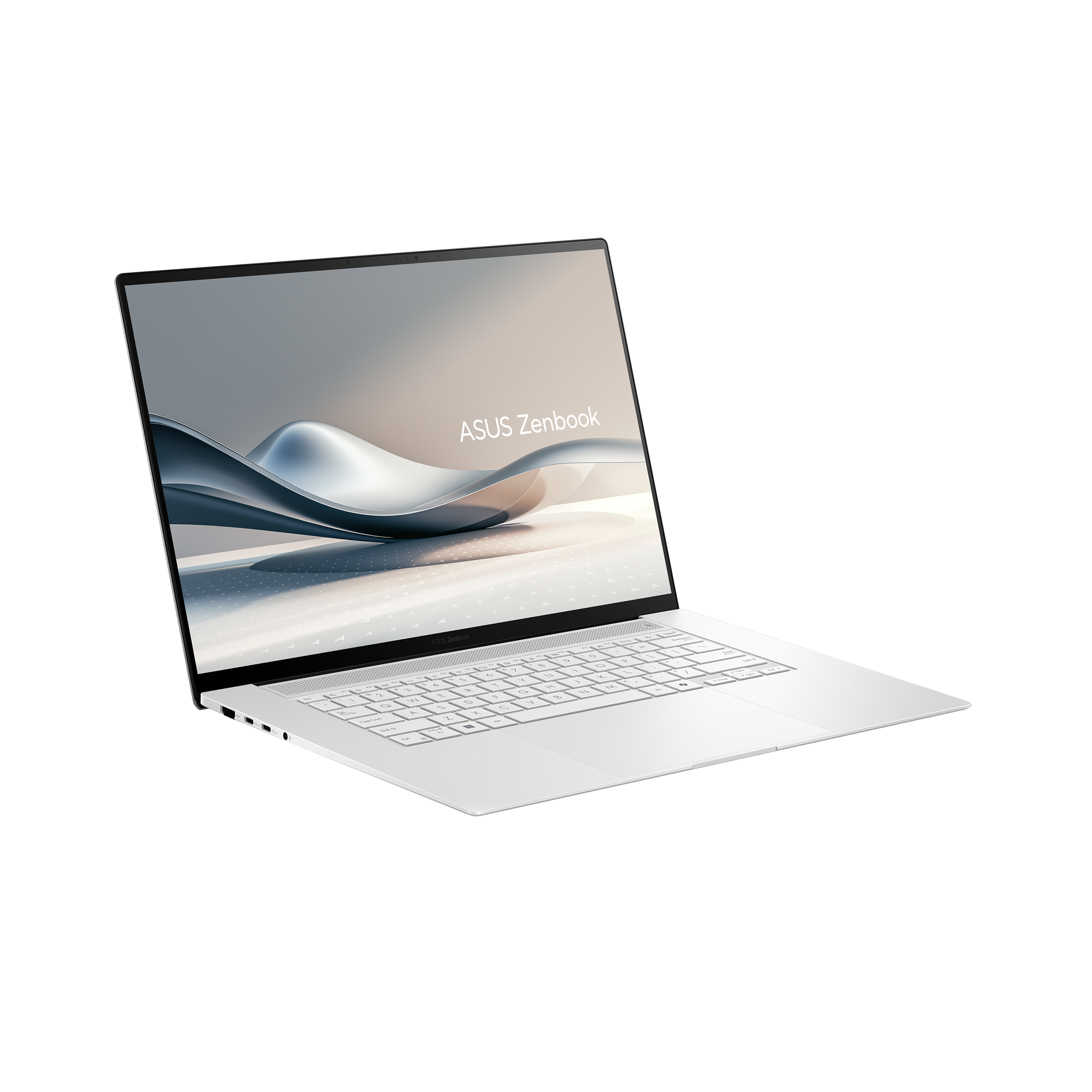 Asus - Zenbook S 16 OLED UM5606WA-RK217W - Scandinavian White - 16 " - OLED - 3K - 2880 x 1800 pixels - 120 Hz - Glossy - AMD Ryzen AI 9 - 365 - 24 GB - LPDDR5X - Solid-state drive capacity 1000 GB - AMD Radeon Graphics - Windows 11 Home - 802.11be - Blue
