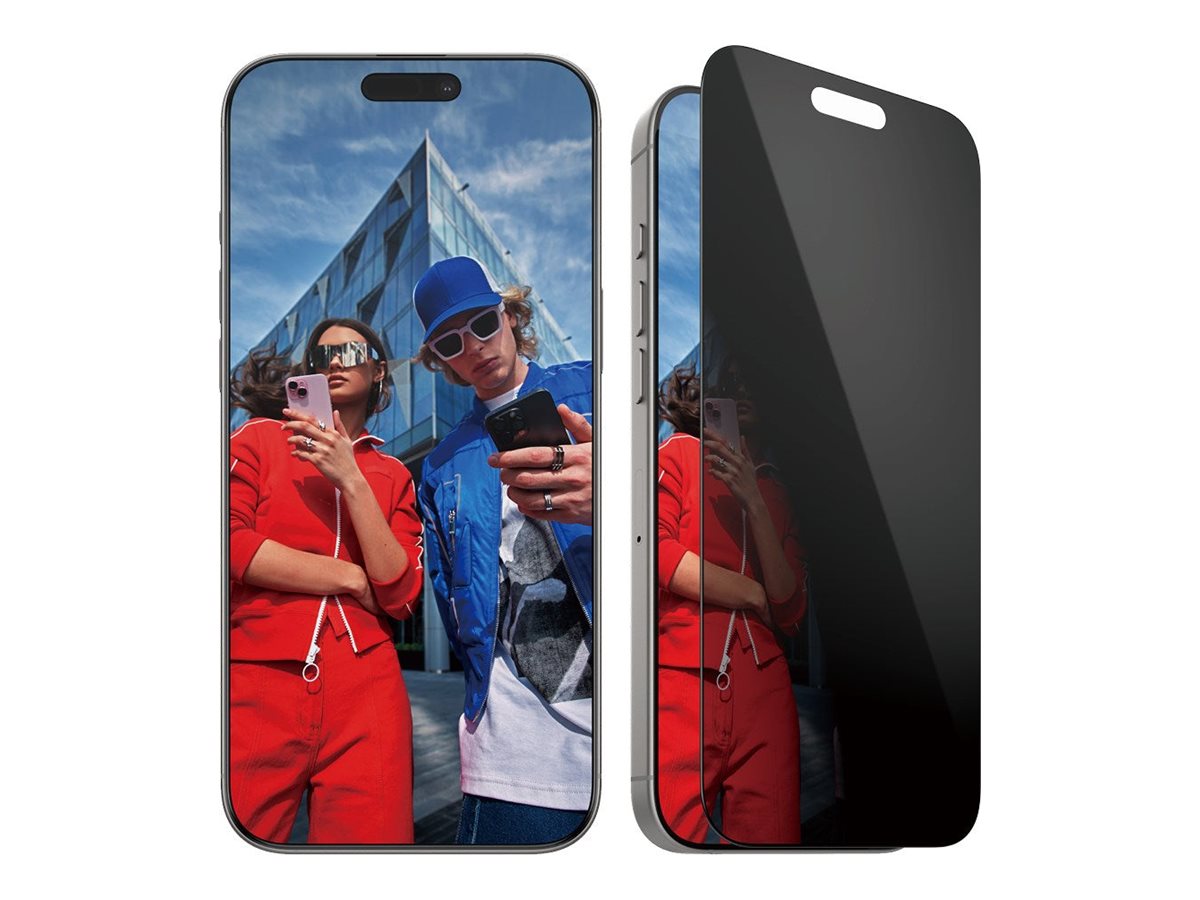 PanzerGlass Screen protector - Apple - iPhone 16 Pro Max - Glass - Black - Ultra-Wide Fit