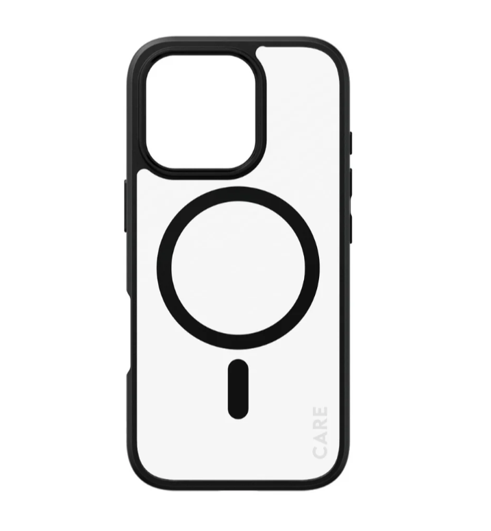 CARE Flagship Case - Back cover - Apple - iPhone 16 PRO - Recycled plastic - Black - MagSafe